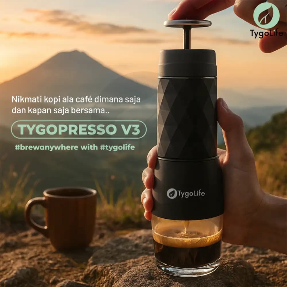 TYGOPRESSO V3 PORTABLE ESPRESSO COFFEE MAKER MANUAL 3IN1