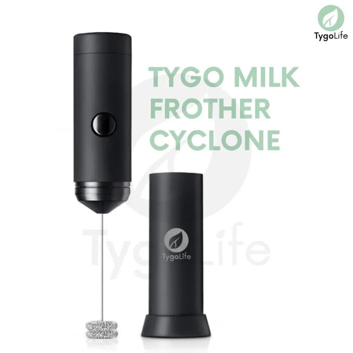 MILK FROTHER CYCLONE BATERAI PEMBUIH SUSU DOUBLE MESH
