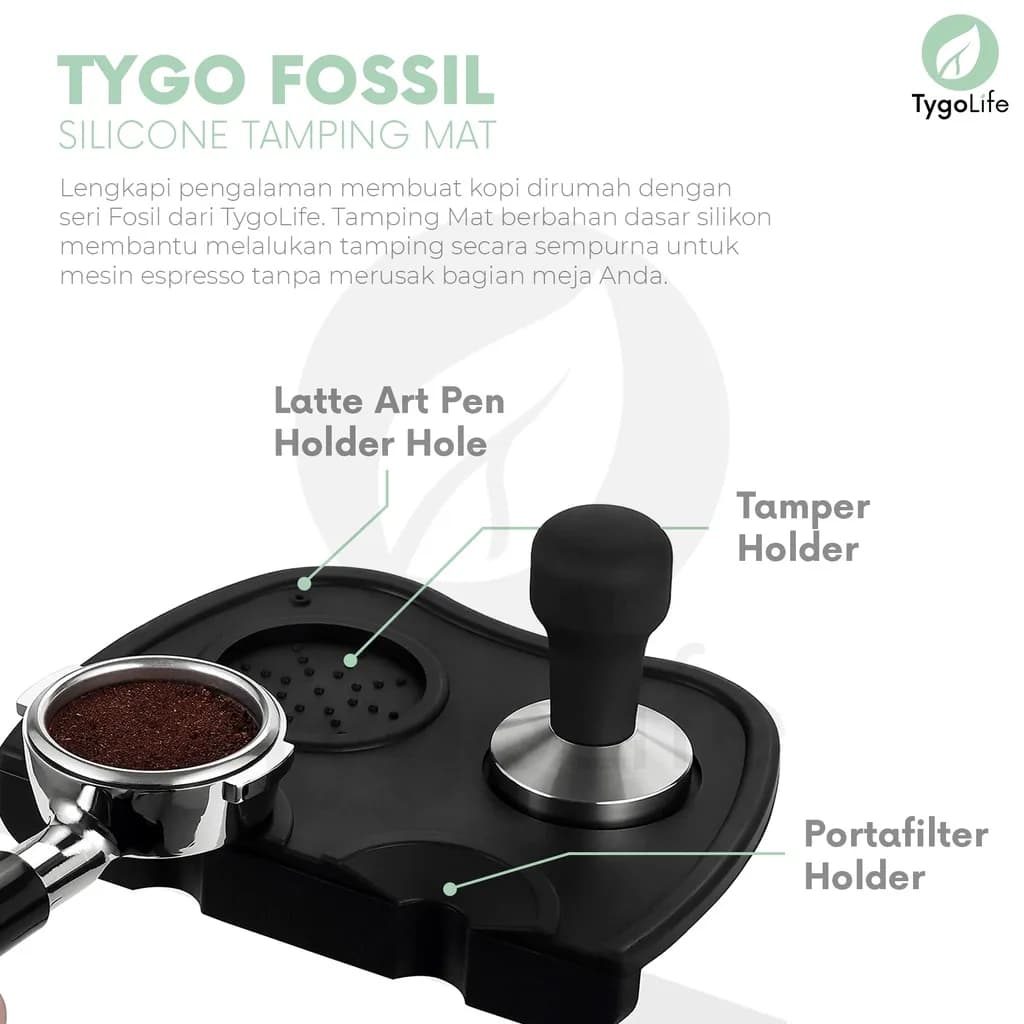 TYGO FOSSIL SILICONE TAMPING MAT