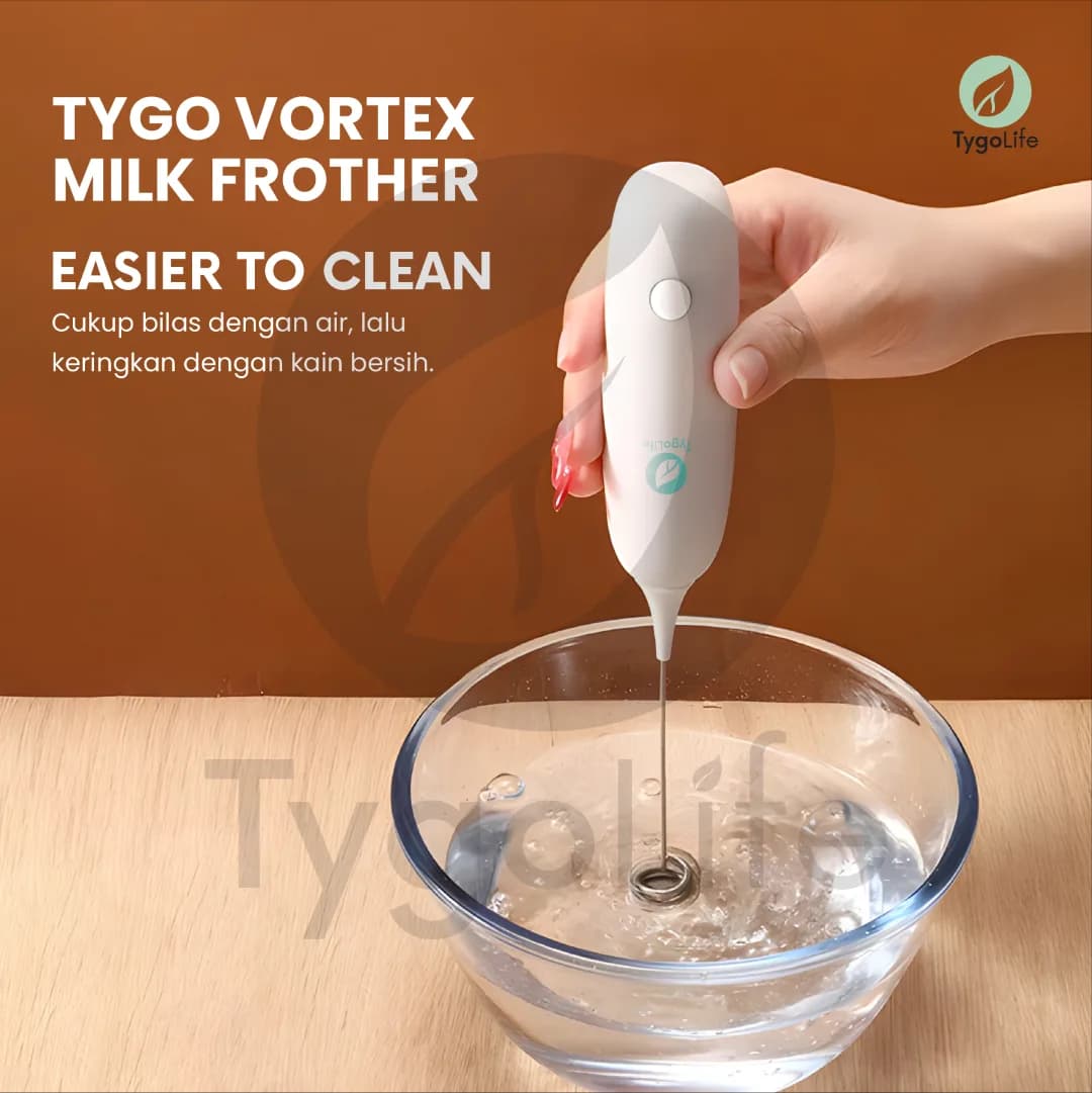 TYGO VORTEX MILK FROTHER EGG BEATER HAND MIXER PENGOCOK TELUR