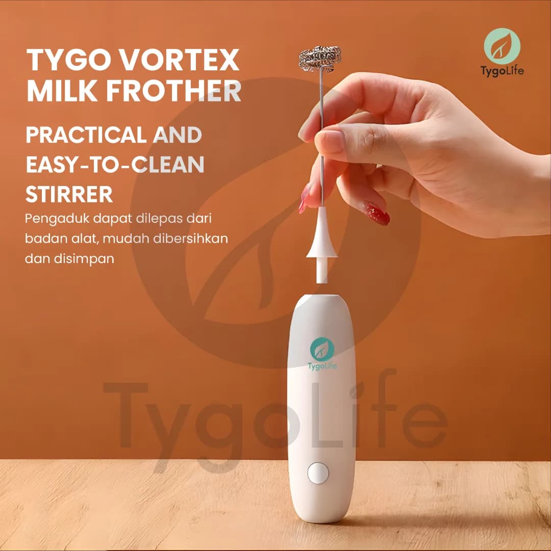 TYGO VORTEX MILK FROTHER EGG BEATER HAND MIXER PENGOCOK TELUR