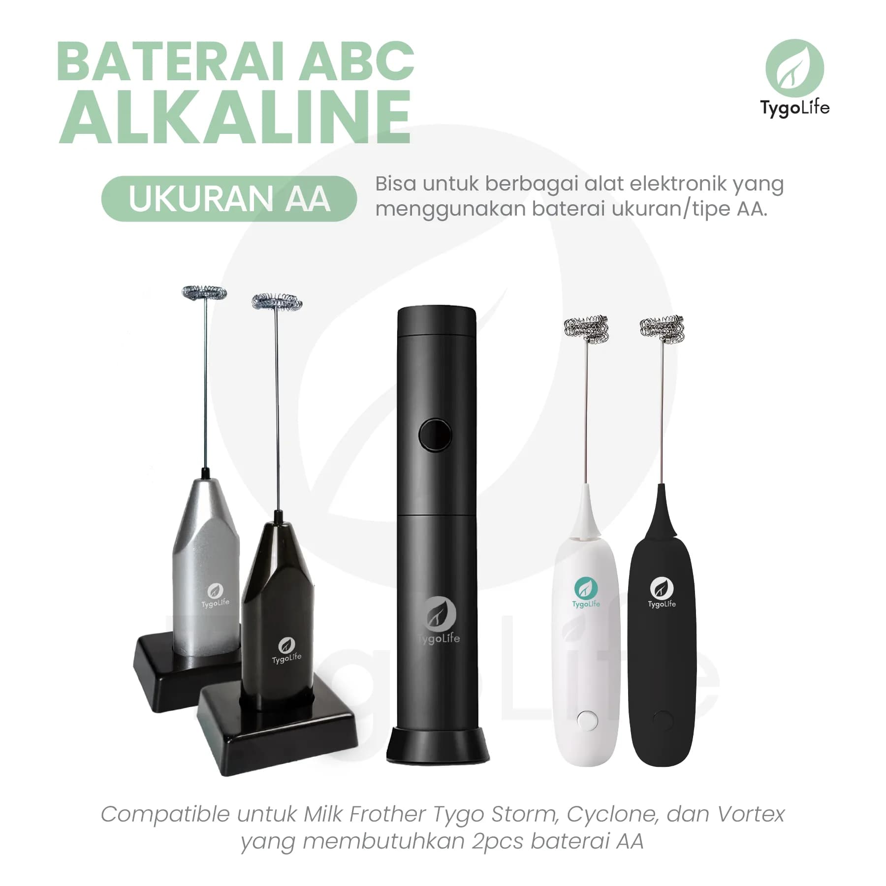 BATERAI ABC ALKALINE AA AAA A3 A2 1.5V ORIGINAL ISI 2 PCS 6 PCS BATRE