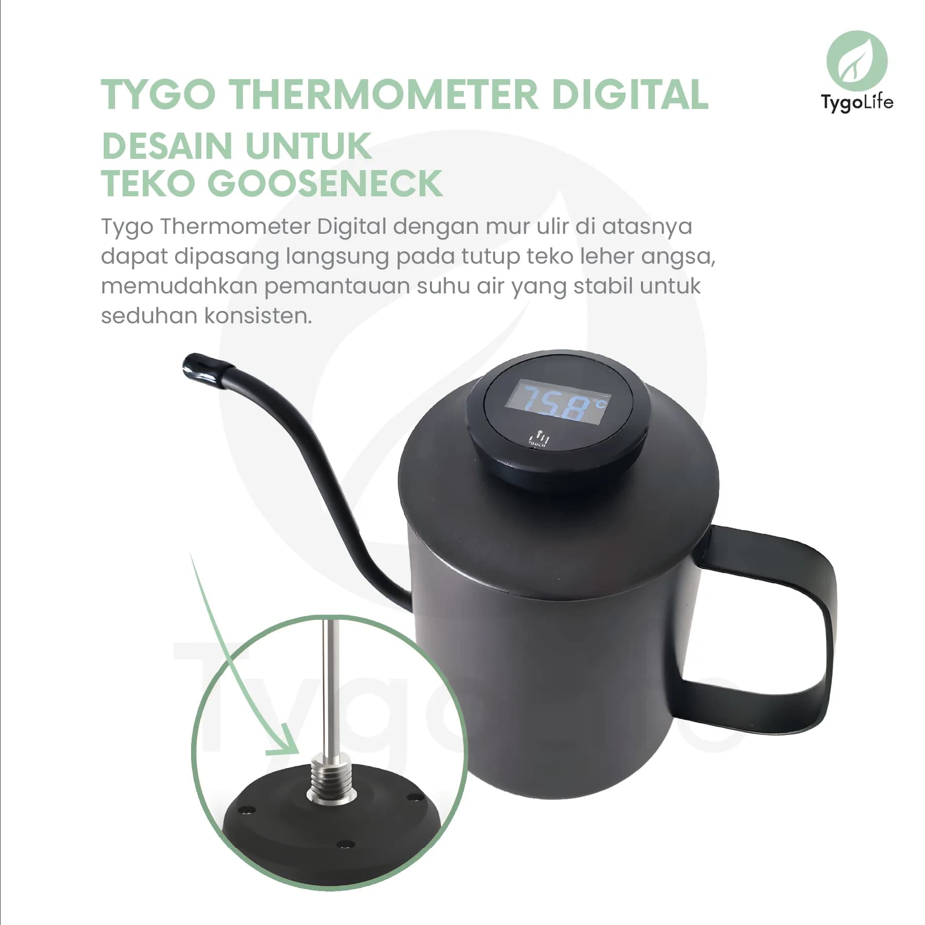 TYGO THERMOMETER DIGITAL D01 DRAT TERMOMETER BARISTA