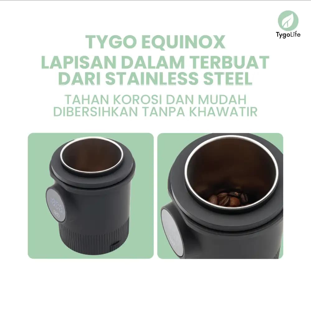 TYGO EQUINOX 2in1 58MM DOSING CUP TIMBANGAN DIGITAL