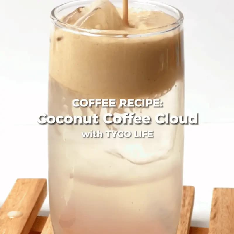 Coffee Recipe: Coconut Coffee Cloud 🥥| Resep Kopi ala Cafe
