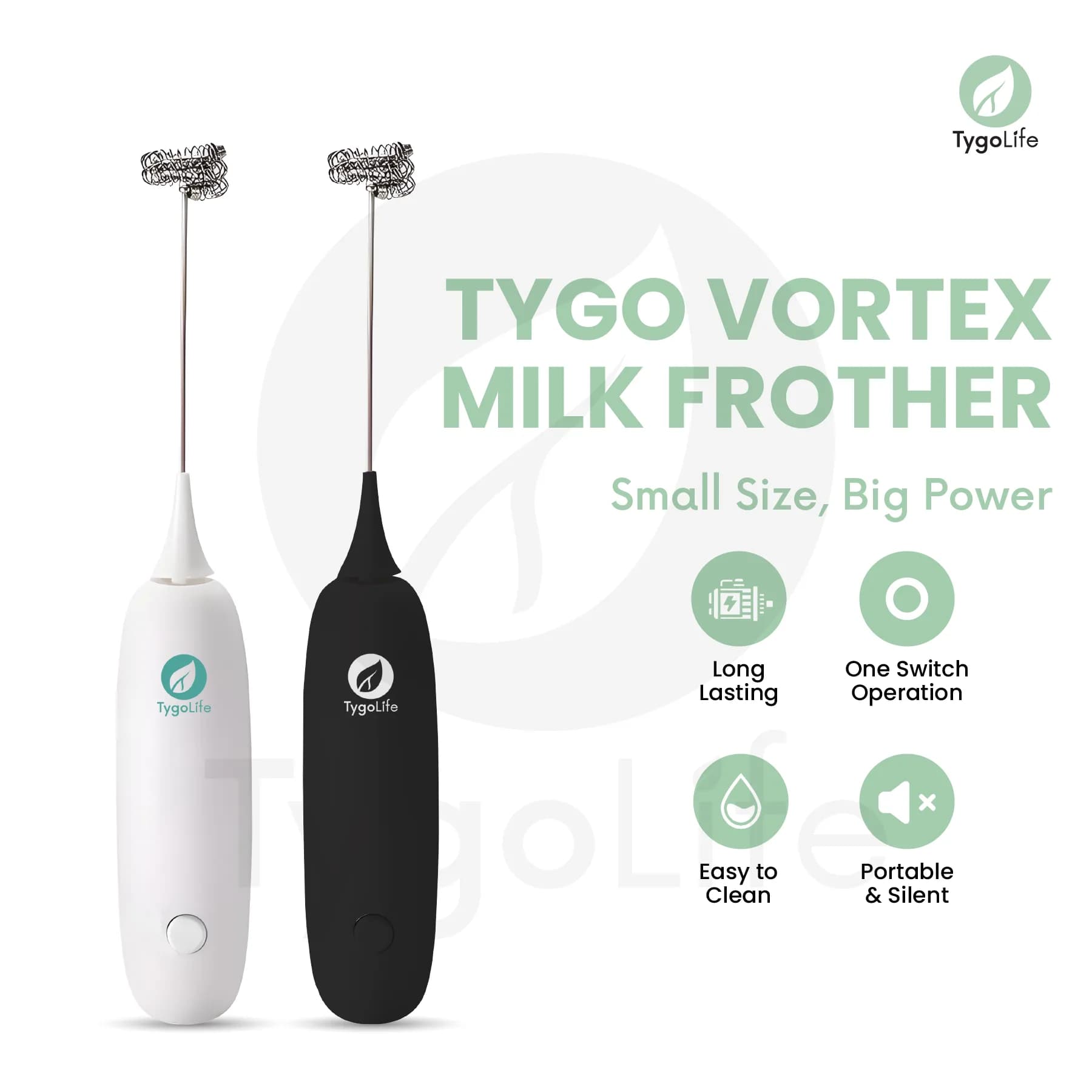 TYGO VORTEX MILK FROTHER EGG BEATER HAND MIXER PENGOCOK TELUR