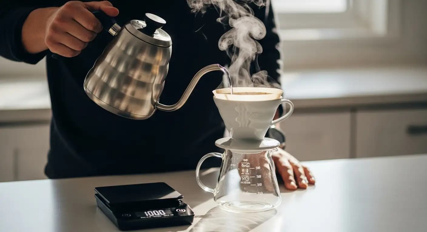 Tutorial Pour Over Pemula: Rahasia Kopi Enak di Rumah (V60 & Drip)