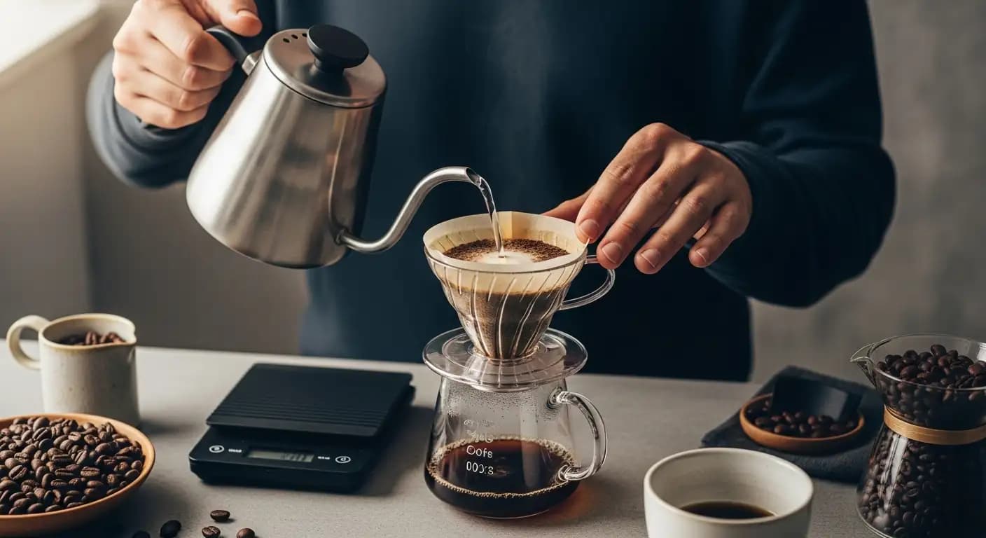 7 Kesalahan Fatal Seduh Kopi Manual & Solusinya | Hindari Kopi Pahit Asam