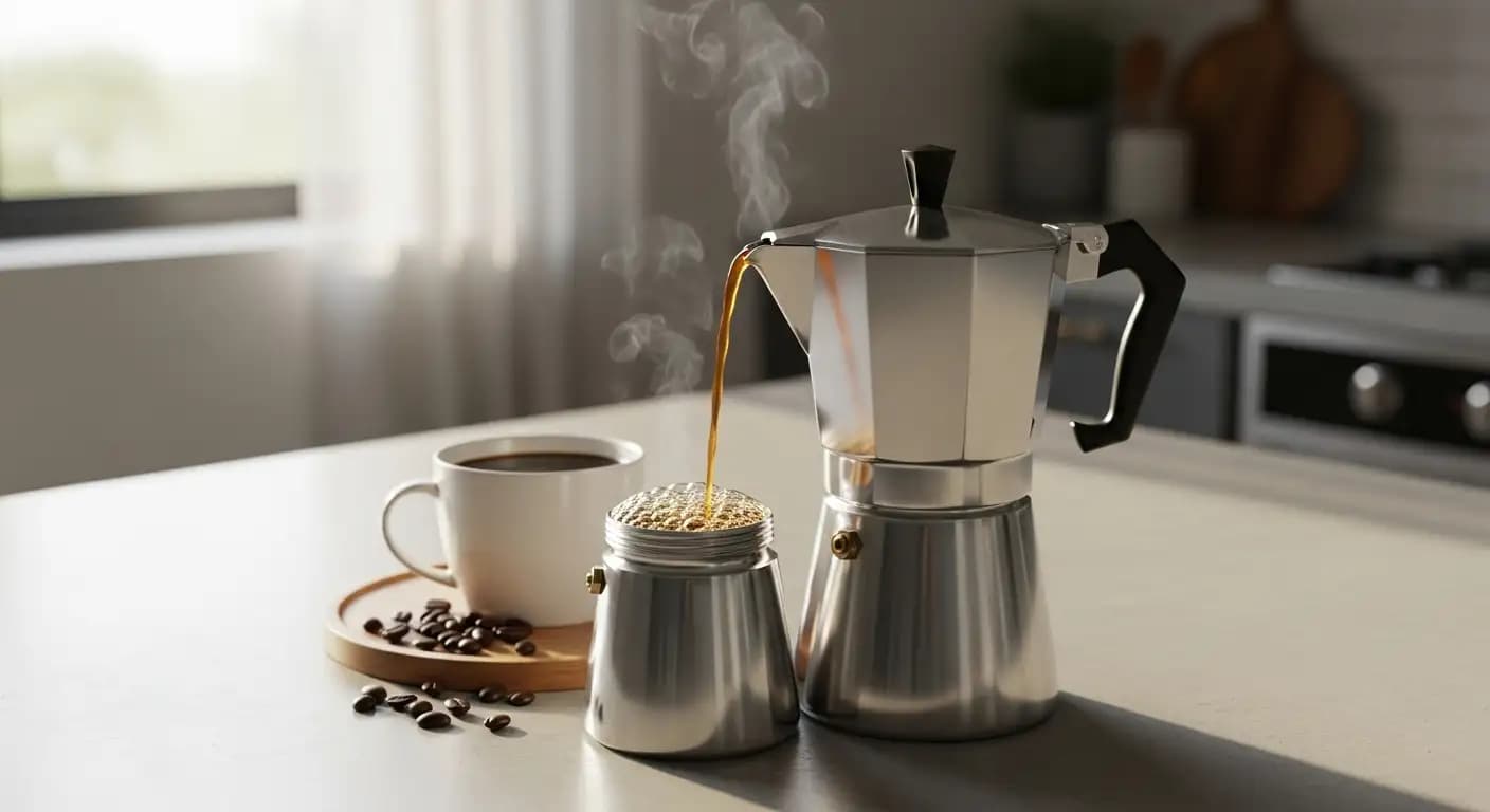 Moka Pot Modern: Gaya Hidup, Tren Kopi Rumahan & Estetika Dapur