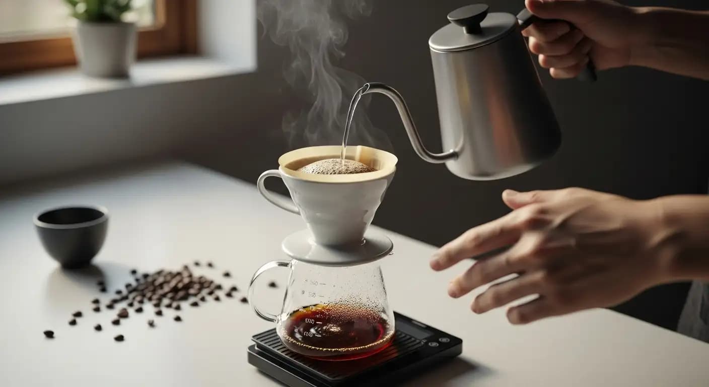 Rahasia Kopi Enak: Tutorial Lengkap Pour Over V60 untuk Pemula | Cara Membuat Kopi Manual Brew Sempurna