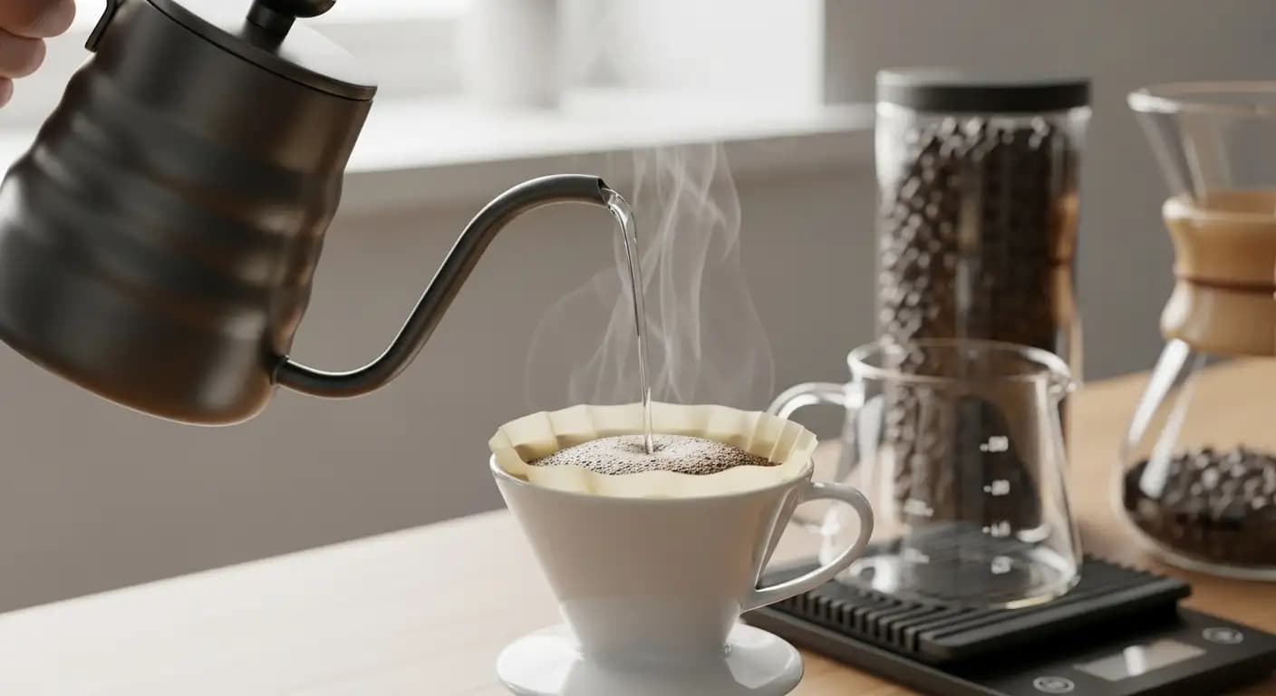 Kettle Leher Angsa: Review & Pengalaman Seduh Kopi Profesional