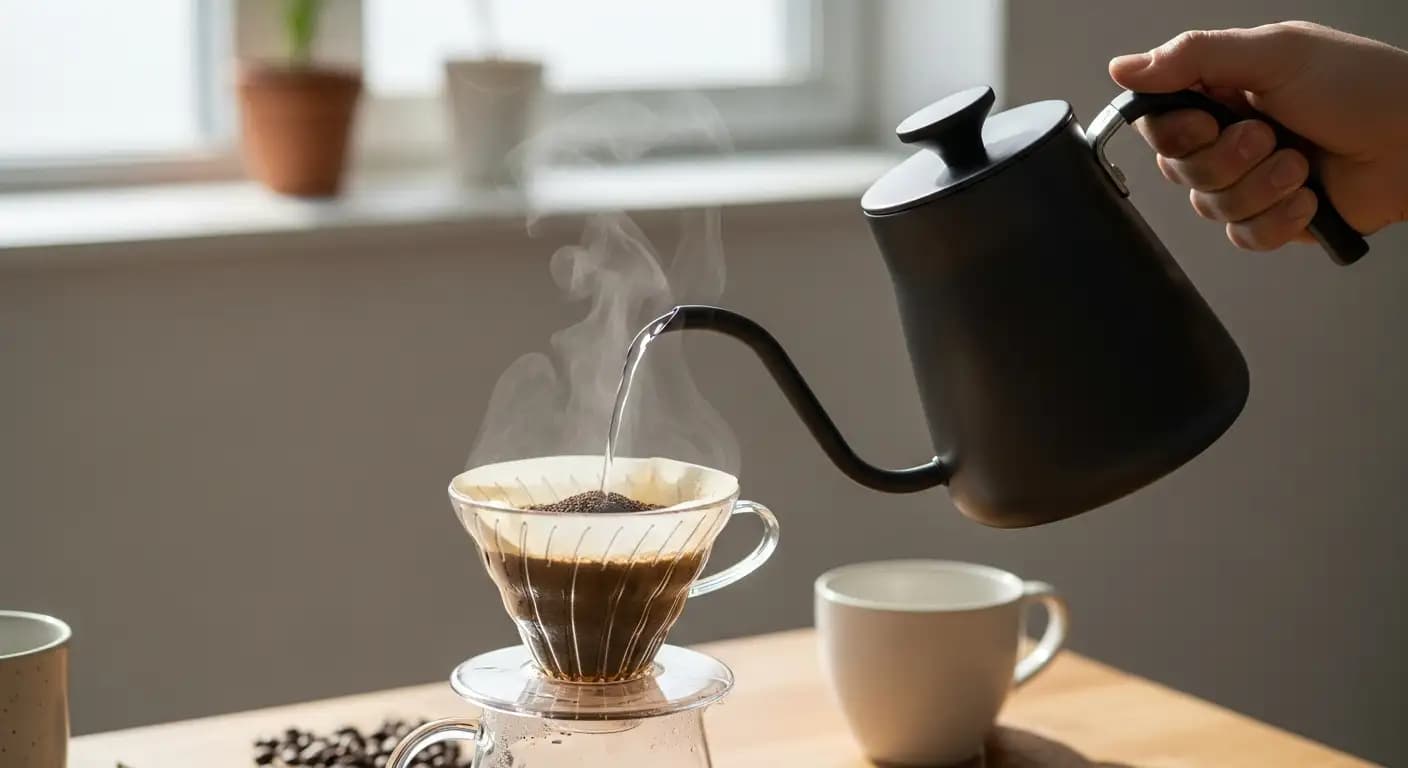 Bongkar Mitos Kettle Leher Angsa: Fakta Kopi Enak & Harga Gooseneck Kettle