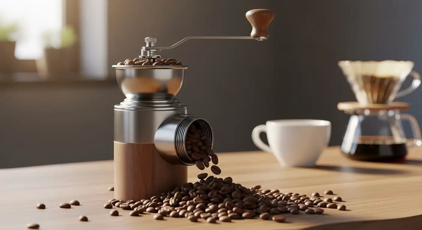 7 Rekomendasi Grinder Kopi Manual Terbaik & Paling Dicari (Wajib Punya!)