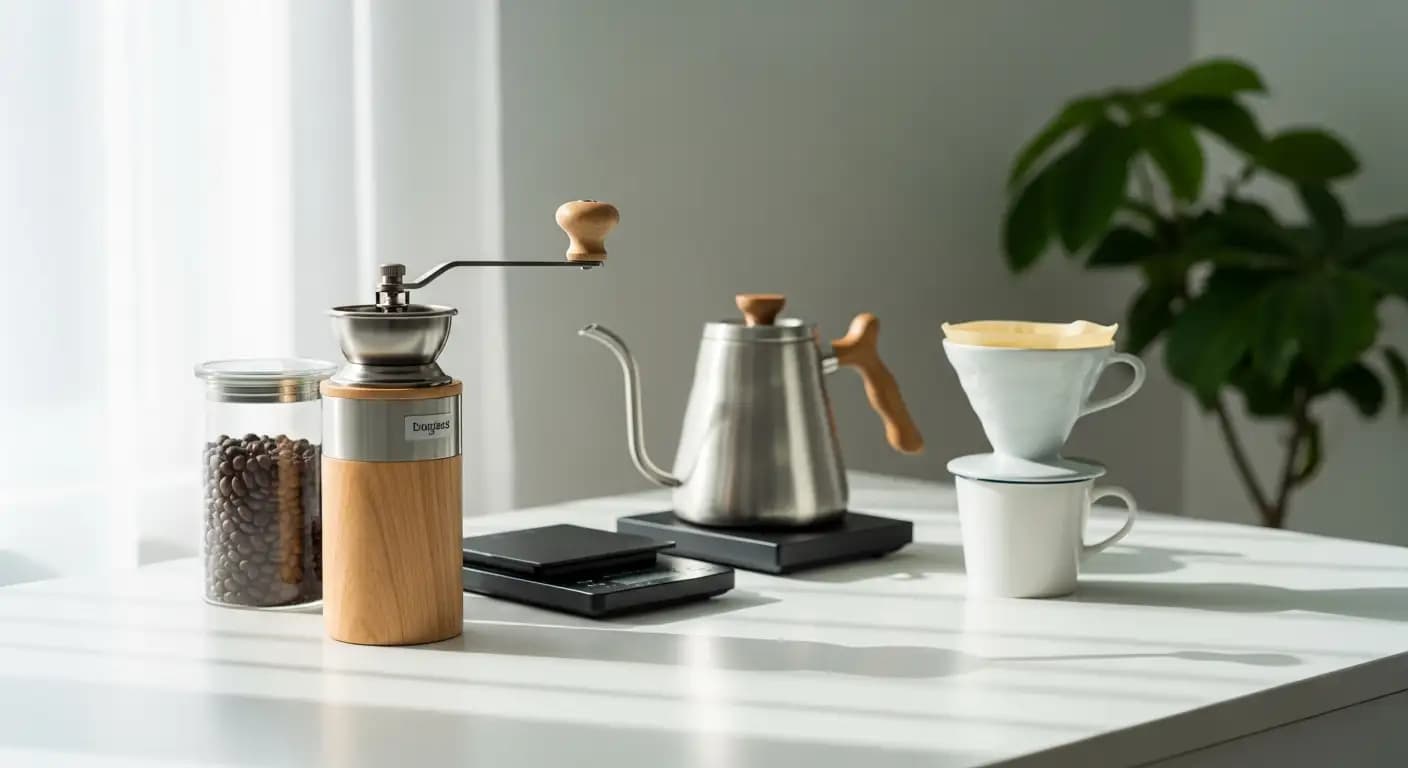 Setup Home Barista Minimalis: Panduan Optimalisasi Grinder Kopi Manual Terbaik