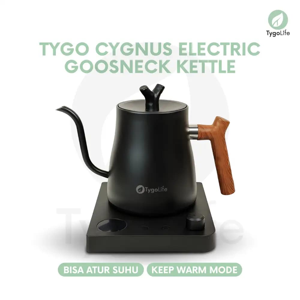 Gooseneck kettle elektrik Tygo Life