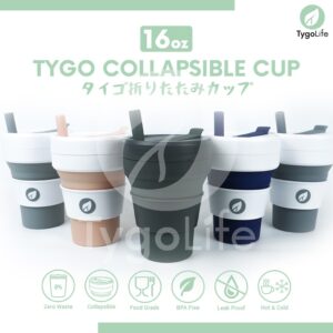 TYGO COLLAPSIBLE TRAVEL TUMBLER 16Oz