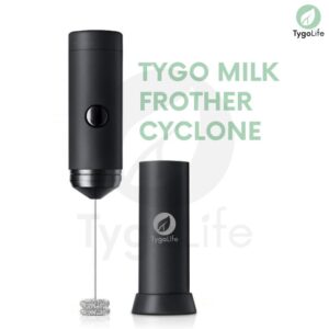 MILK FROTHER CYCLONE BATERAI PEMBUIH SUSU DOUBLE MESH