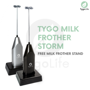MILK FROTHER STORM HAND MIXER BATERAI PENGOCOK SUSU
