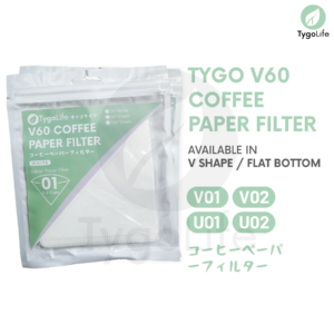 COFFEE PAPER FILTER V60 WHITE BLEACHED