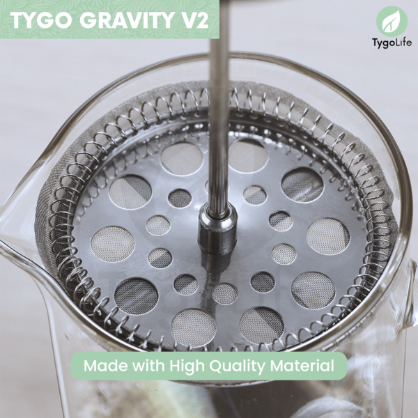 TYGO GRAVITY FRENCH PRESS COFFEE MAKER MILK FROTHER - Image 4