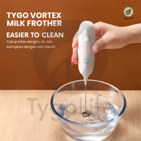 TYGO VORTEX MILK FROTHER EGG BEATER HAND MIXER PENGOCOK TELUR - Image 5