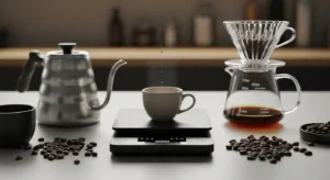 Timbangan Kopi Terbaik: Espresso, Pour Over, Aeropress & Metode Seduh Lainnya - Tygo Life Jual Alat Kopi