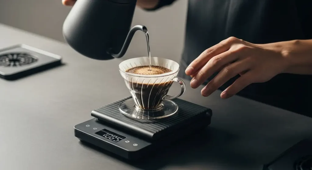 Kamus Istilah Timbangan Kopi: Pahami Akurasi, Auto-Tare, Flow Rate & Resolusi - Tygo Life Jual Alat Kopi