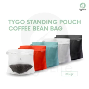 TYGO COFFEE BEAN BAG DIAMOND STANDING POUCH