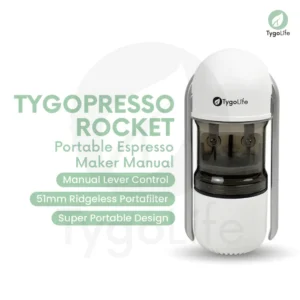 TYGOPRESSO ROCKET PORTABLE ESPRESSO MAKER MANUAL ALAT PEMBUAT KOPI ESPRESSO PORTAFILTER 51MM MINIPRESSO TRAVEL MINI
