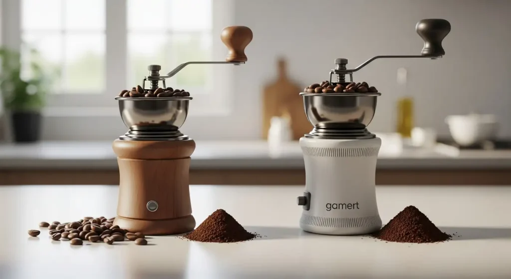 Grinder Kopi Manual vs Elektrik: Perbandingan Lengkap & Mana yang Terbaik? - Tygo Life Jual Alat Kopi