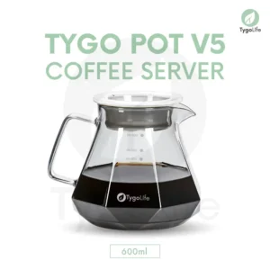 TYGO POT V5 COFFEE SERVER POUR OVER V60 DRIP DIAMOND SHAPE