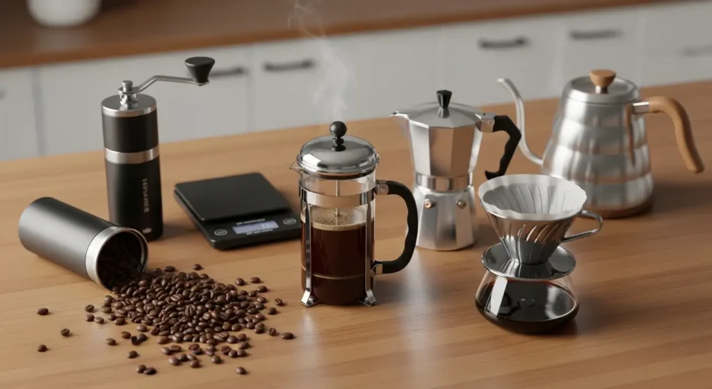 Panduan Lengkap Memilih Alat Kopi Rumahan untuk Pemula (Anti Bingung!) - Tygo Life Jual Alat Kopi