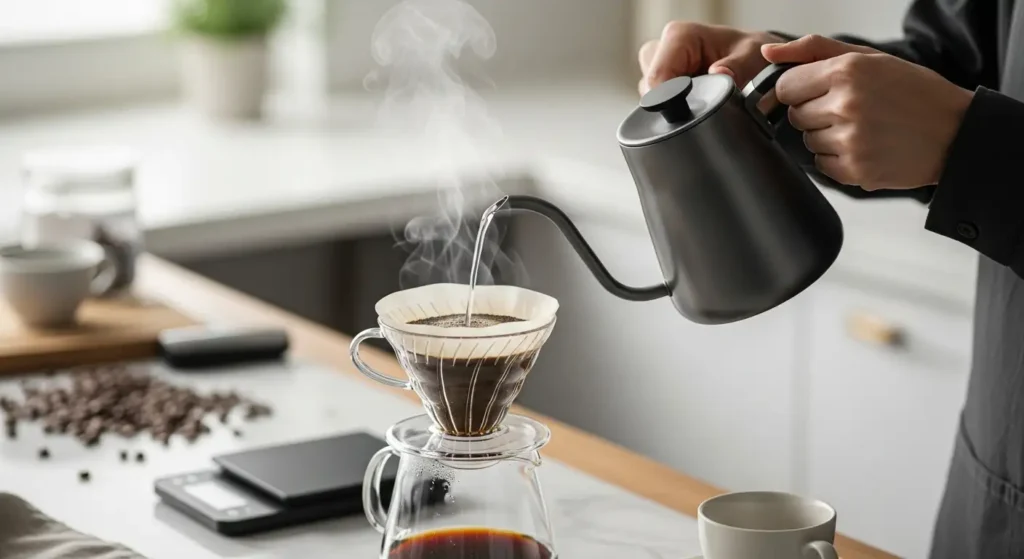 Kamus Istilah Kettle Leher Angsa: Panduan Lengkap Kopi Seduh Manual - Tygo Life Jual Alat Kopi