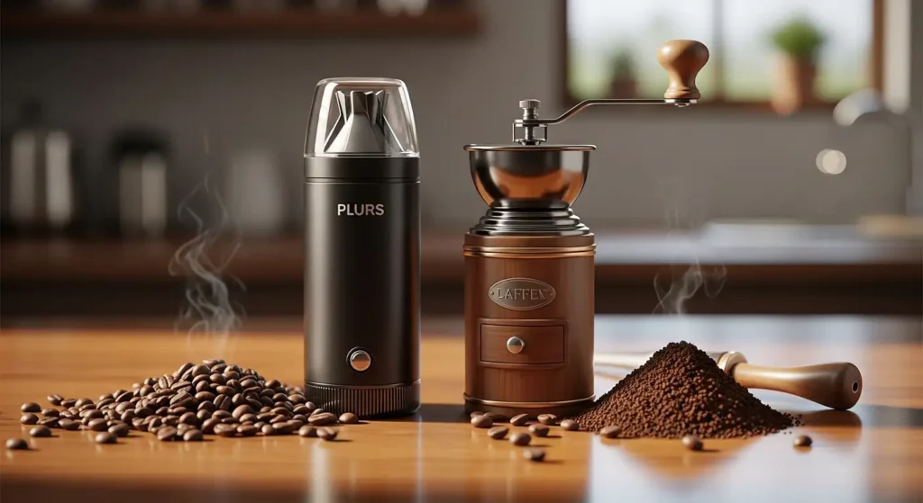 Grinder Kopi Manual vs Elektrik: Pilih yang Tepat untuk Gaya Hidup Kopimu - Tygo Life Jual Alat Kopi